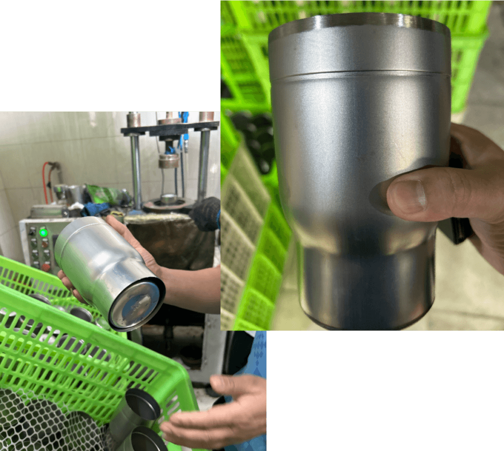 tumbler production