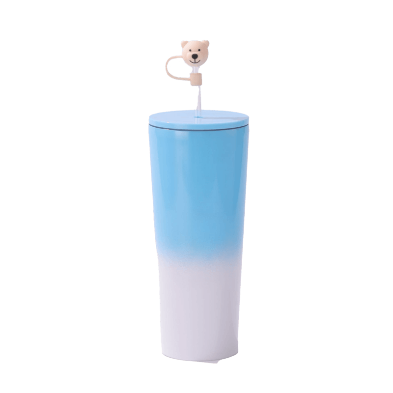 17 OZ Tumbler With Straw