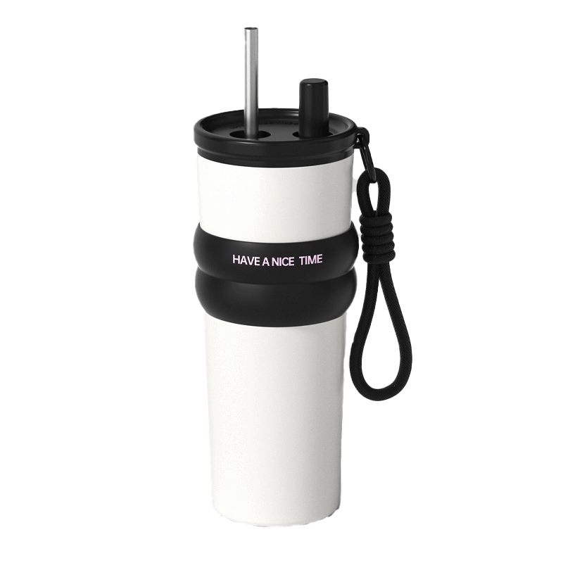 24 OZ Tumbler With Straw