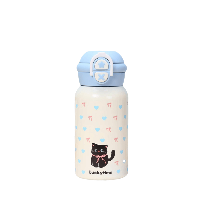 17 OZ Stainless Steel Water Bottle with Flip Lid